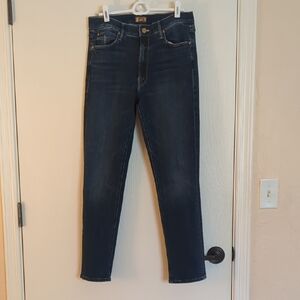 Mother The Mid Rise Dazzler Ankle Size 30